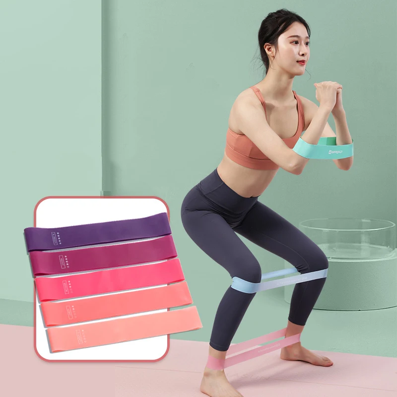 Difference Pilates And Yoga - 弾性フィットネスレジスタンスバンド、家庭、ヨガ、ピラティス、クロスフィット、トレーニング機器、5つの異なるレベル、スポーツに最適