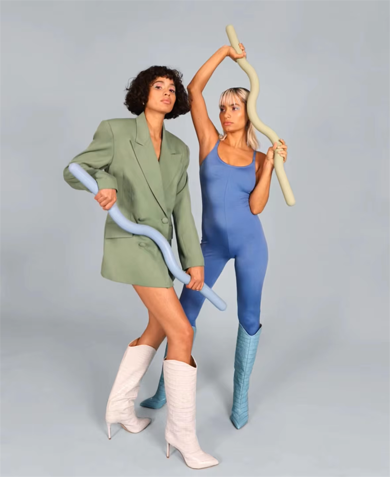 Pilates Yoga Tone - 15LB ソフトトーニングバーベル、滑り止めシリコンコーティングされたウェーブバー、ピラティス、ヨガ、バレ、ホームフィットネス用