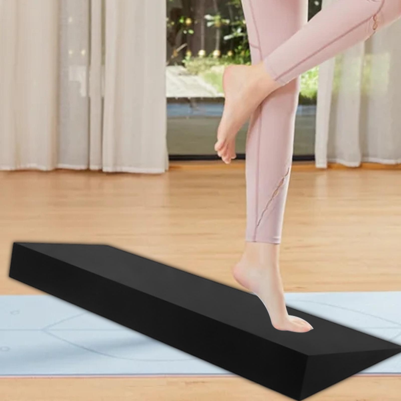 Pilates Yoga Block - スクワットウェッジスラントボード ふくらはぎストレッチ＆ヒールエレベーションスクワット用 ヨガウェッジブロック ピラティスフィットネス ホームジム器具
