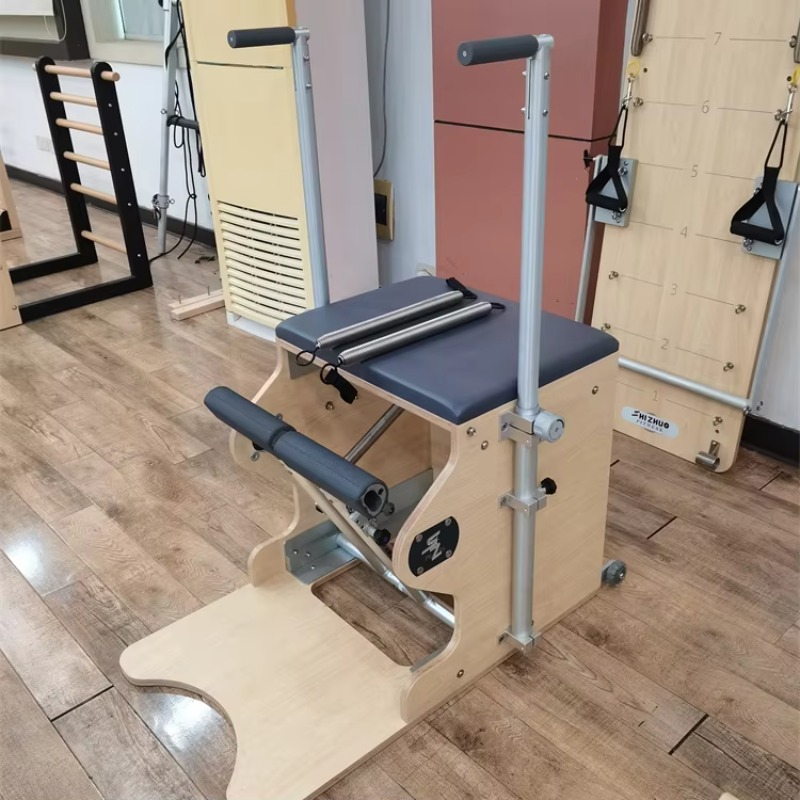 Pilates Yoga Home - YTYIN プロ仕様ホームジムセット | オーク材ピラティス・リフォーマー、ヨガ＆ワークアウト用ワンダチェア
