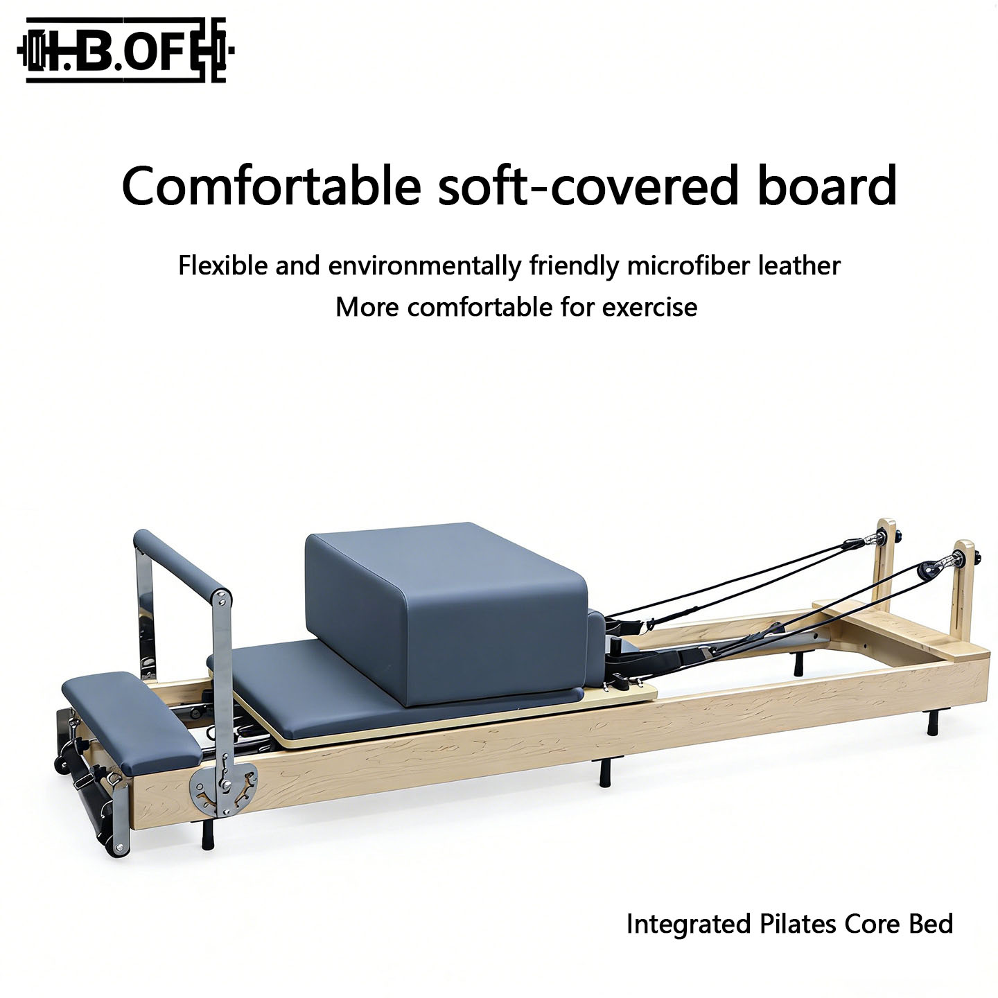 ピラティス器具、大型器具、コアベッド、家庭用メープルオーク、 - Pilates Yoga Home のレビューと価格