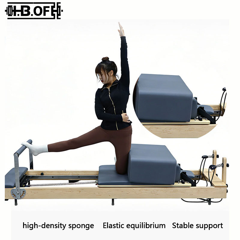 ピラティス器具、大型器具、コアベッド、家庭用メープルオーク、 - Pilates Yoga Home のレビューと価格