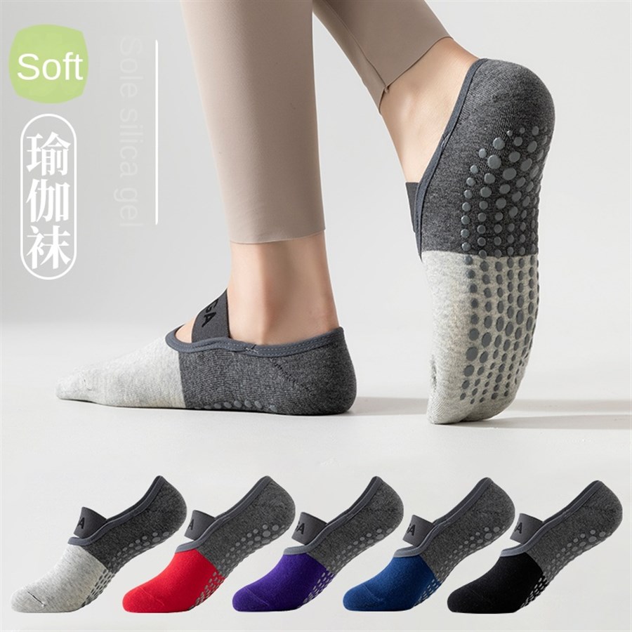5足組 クロスボーダー プロ仕様 ヨガソックス、コットンスト - Pilates & Yoga Tina Fehrenbach のレビューと価格