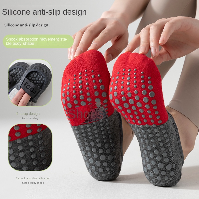 5足組 クロスボーダー プロ仕様 ヨガソックス、コットンスト - Pilates & Yoga Tina Fehrenbach のレビューと価格