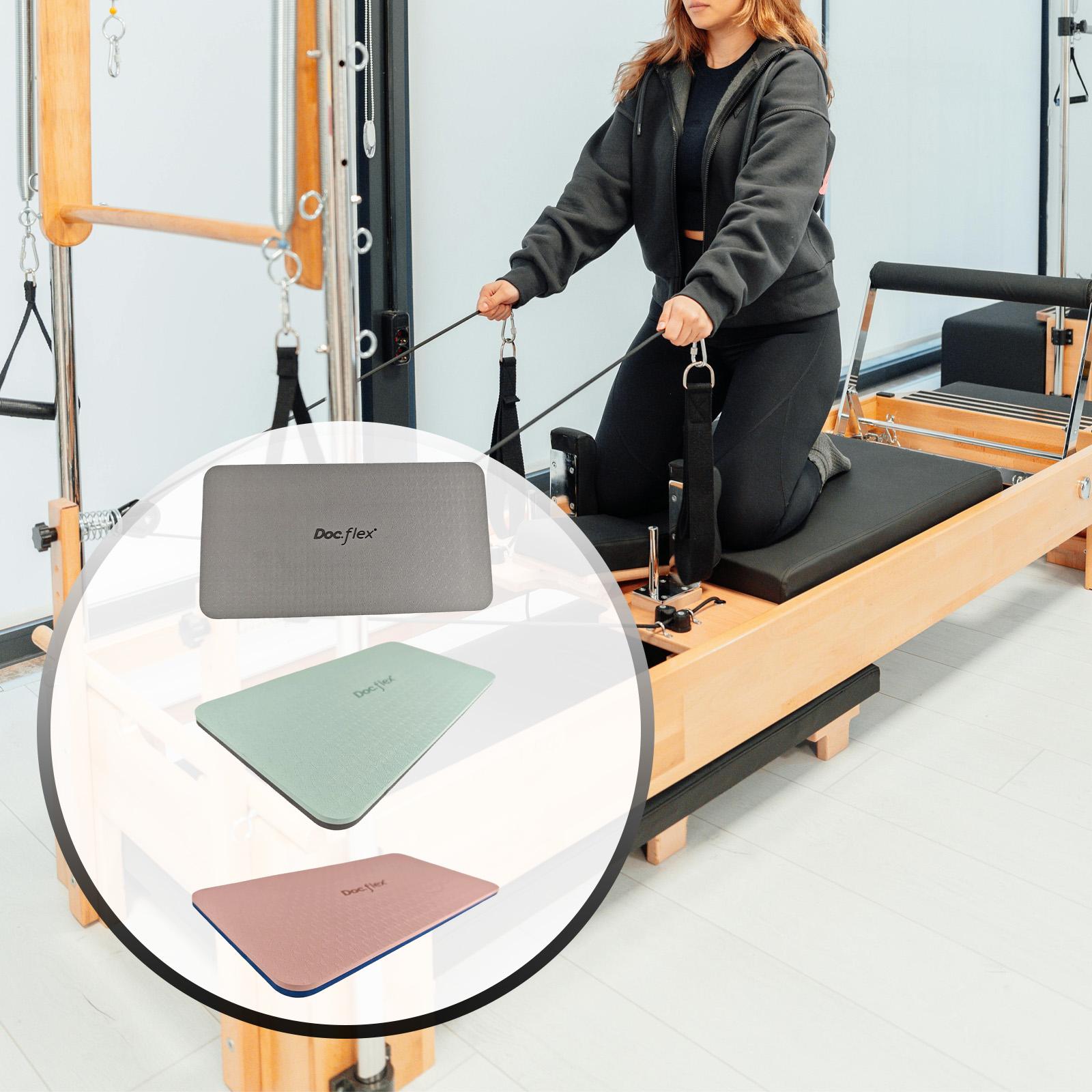 2 個のピラティスマット ピラティスひざまずくマット 快適な - Pilates Yoga Knee Pads のレビューと価格