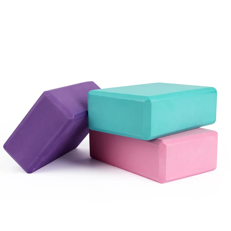 EVAフォームヨガブロック小道具レンガジムピラティスヨガコラ - Pilates Yoga Block のレビューと価格