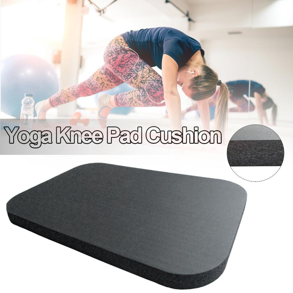 ヨガ膝黒パッド 1PC クッション膝保護スポンジ膝クッション - Pilates Yoga Knee Pads のレビューと価格