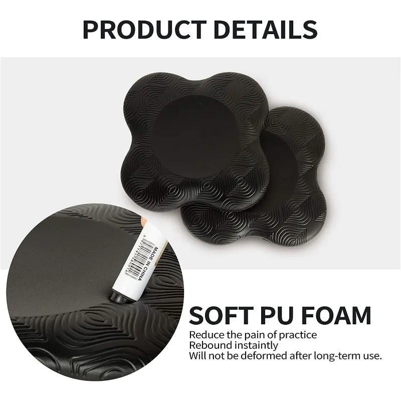 膝、肘、手首、手、頭用フォームヨガピラティスワークアウト用膝 - Pilates Yoga Knee Pads のレビューと価格
