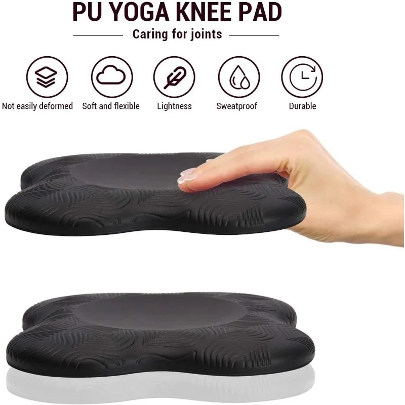 膝、肘、手首、手、頭用フォームヨガピラティスワークアウト用膝 - Pilates Yoga Knee Pads のレビューと価格