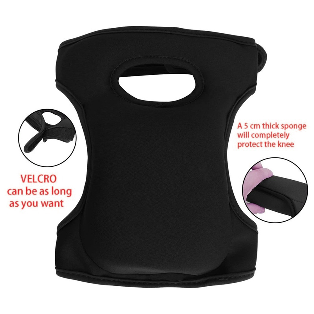 1 ペアの膝パッド滑り止め厚いエクストラフォームクッション床 - Pilates Yoga Knee Pads のレビューと価格