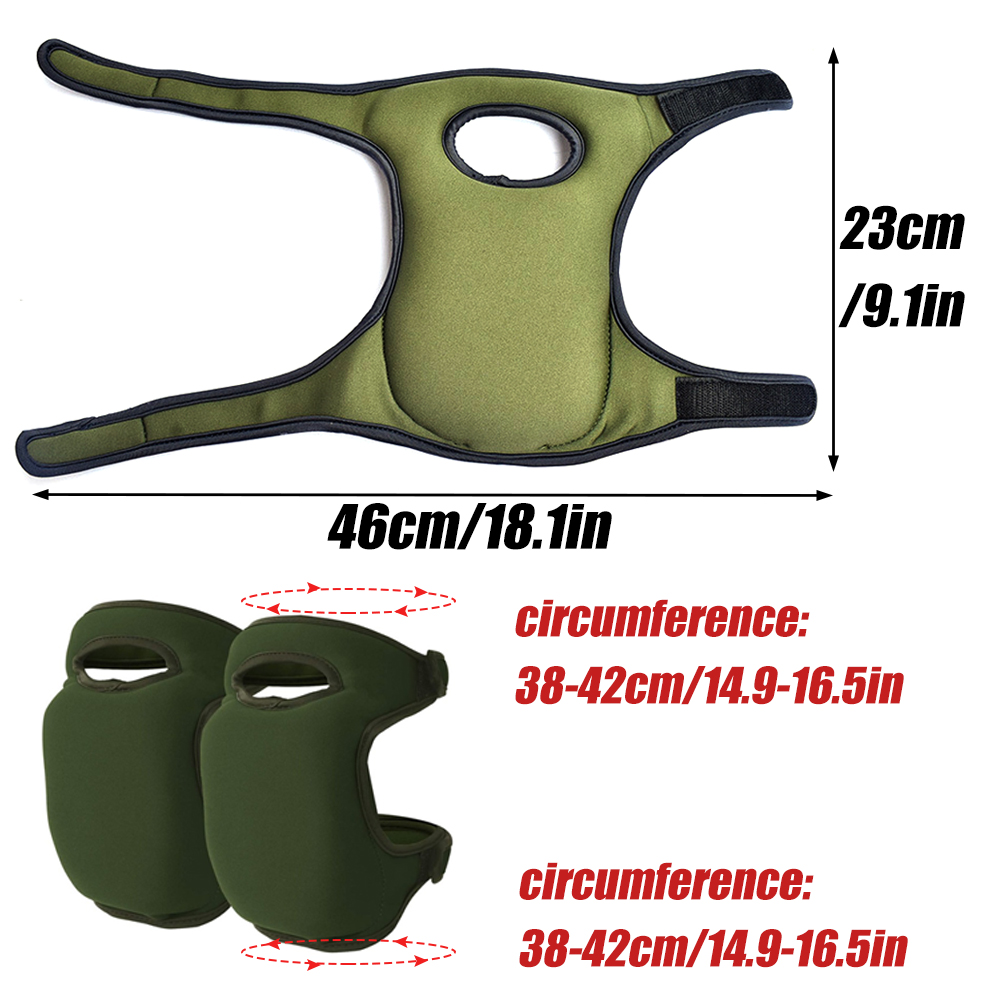 1 ペアの膝パッド滑り止め厚いエクストラフォームクッション床 - Pilates Yoga Knee Pads のレビューと価格