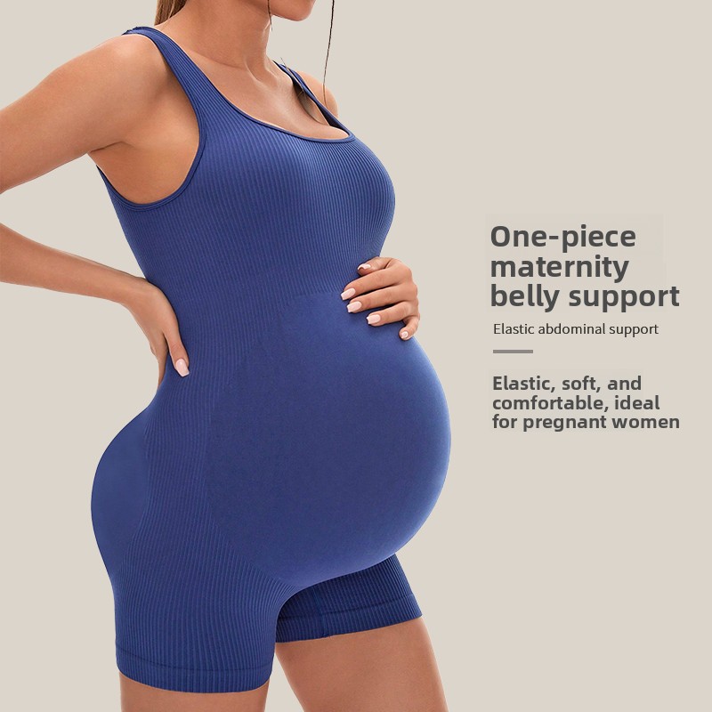 妊婦用ワンピースヨガスーツ高弾性快適プロフェッショナルピラテ - Pilates Yoga Clothes のレビューと価格