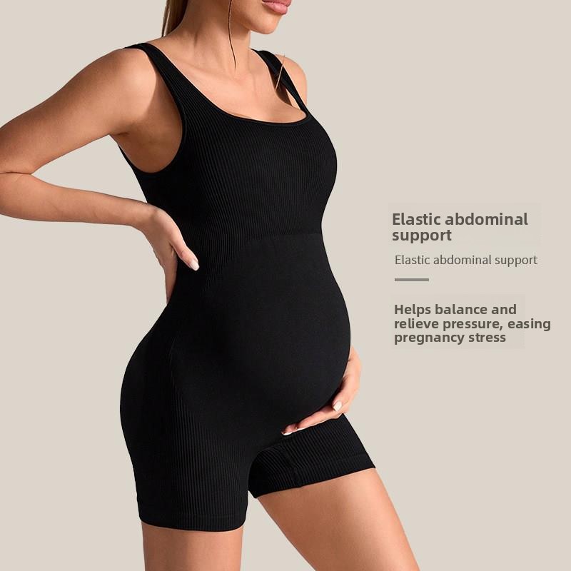 妊婦用ワンピースヨガスーツ高弾性快適プロフェッショナルピラテ - Pilates Yoga Clothes のレビューと価格