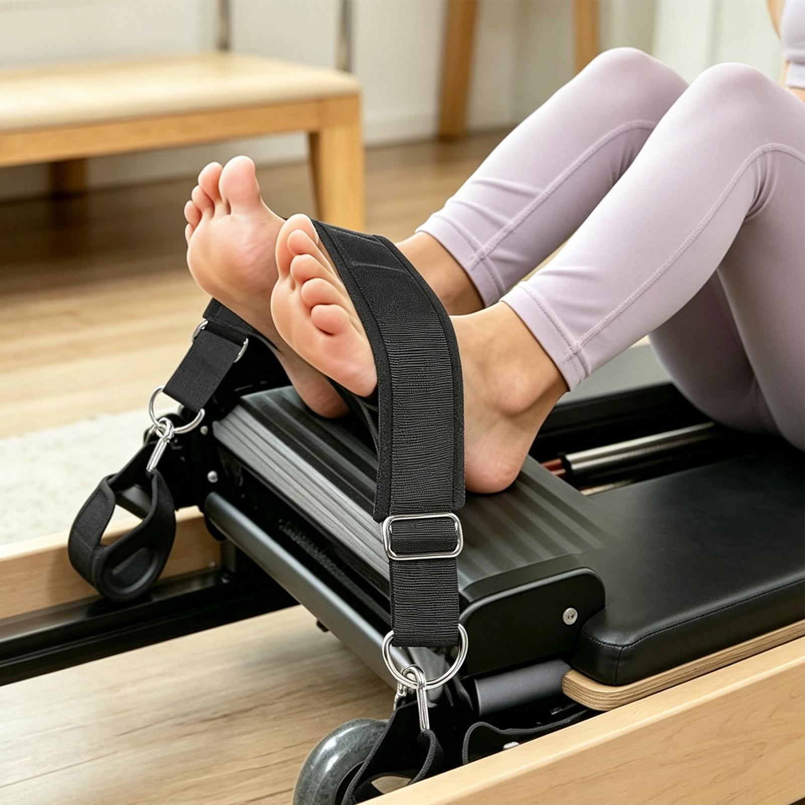 ピラティスフットストラップ厚みのある調節可能な滑り止め高耐久 - Pilates & Yoga Tina Fehrenbach のレビューと価格