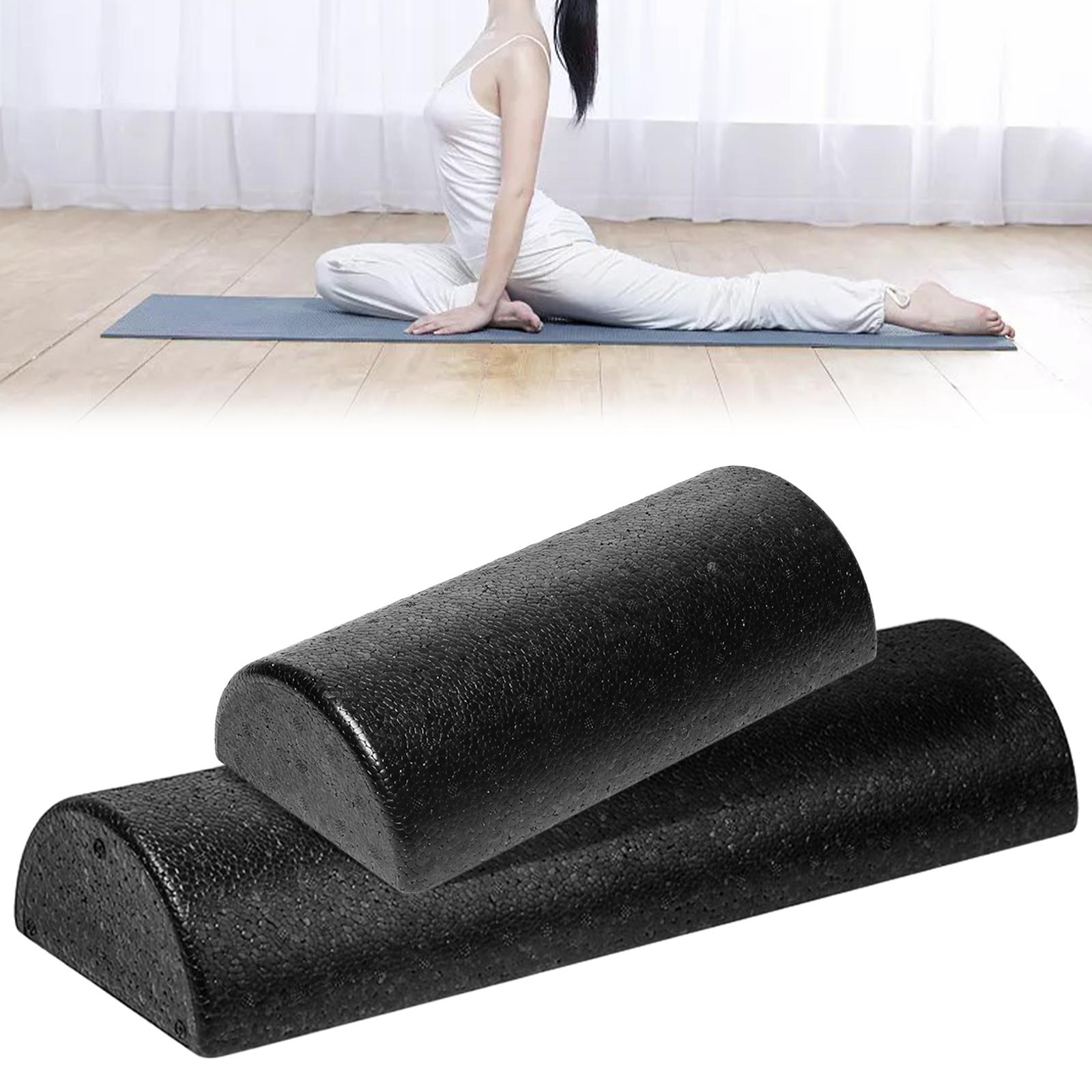 半円形ヨガコラムローラーツールバランストレーニングローラーブ - Pilates Yoga Block のレビューと価格
