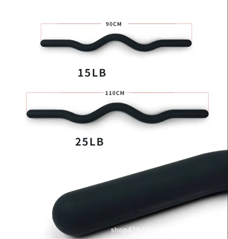 15LB ソフトトーニングバーベル、滑り止めシリコンコーティ - Pilates Yoga Tone のレビューと価格