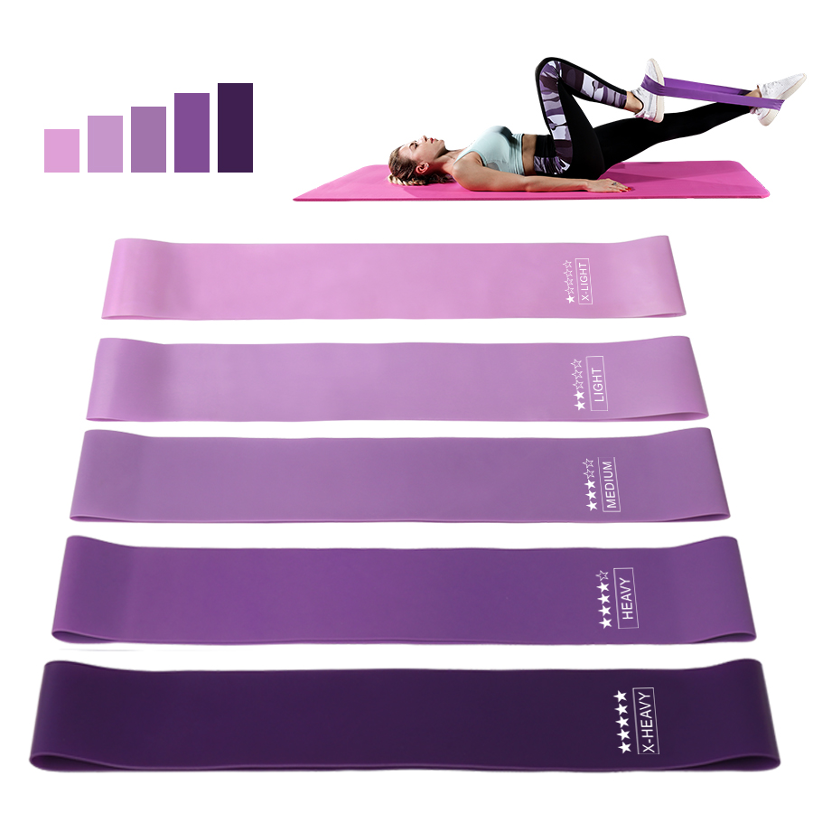 フィットネス弾性抵抗バンド ホームピラティス ジム ヨガ抵抗 - Difference Pilates And Yoga のレビューと価格