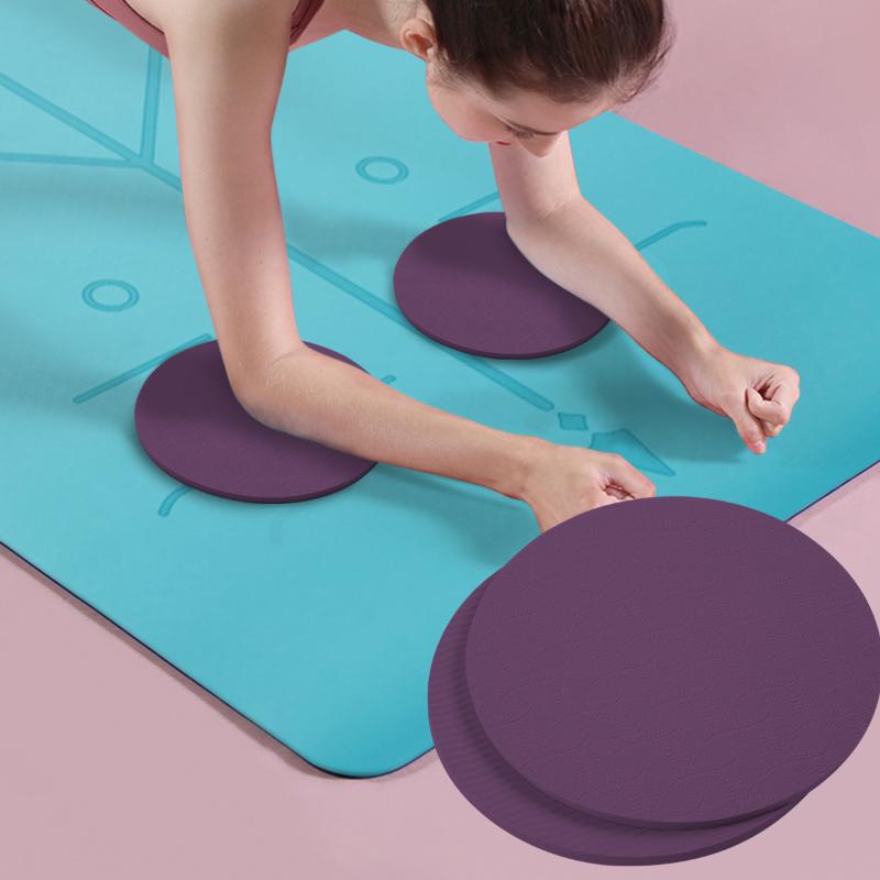 2パック ヨガ膝パッド 厚手エクササイズクッション 膝、肘、 - Pilates Yoga Knee Pads のレビューと価格