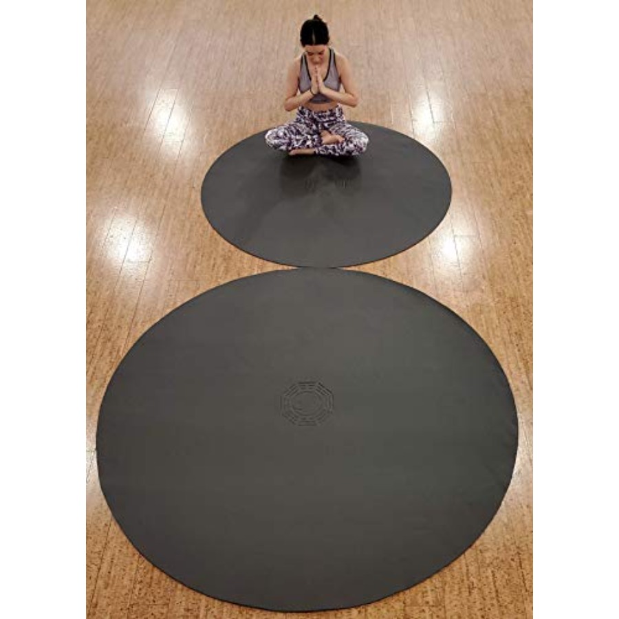 72 6フィートの大型円形ヨガマット、瞑想、ピラティス、太極 - Pilates Yoga And Tai Chi のレビューと価格