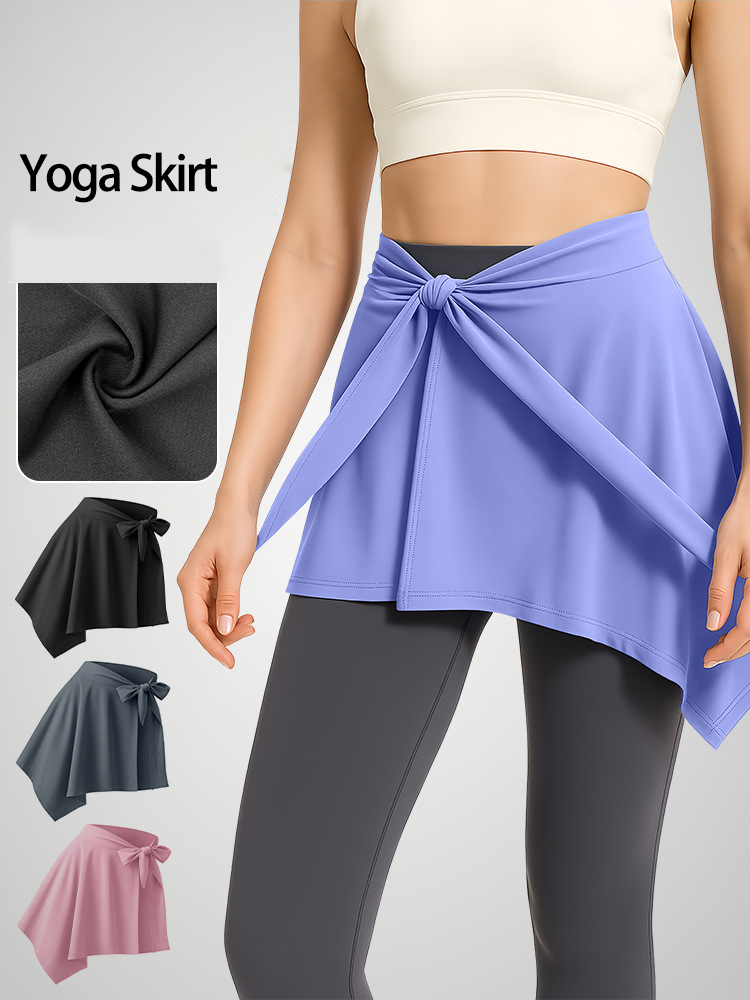 ヨガ女性用ショートスカート フィットネスダンスワークアウト  - Yoga Pilates Girl のレビューと価格