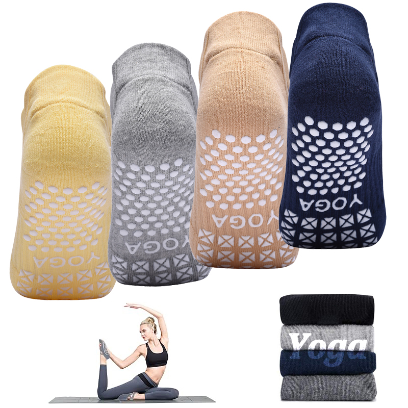 女性ノンスリップヨガソックスシリコーン屋内綿包帯バックレスピ - Yoga Pilates Yoga のレビューと価格