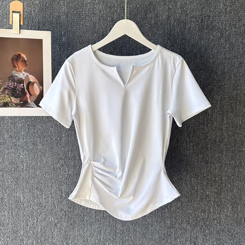 女性用ヨガウェア 夏用ピラティストレーニングフィットネストッ - Pilates Yoga Clothes のレビューと価格