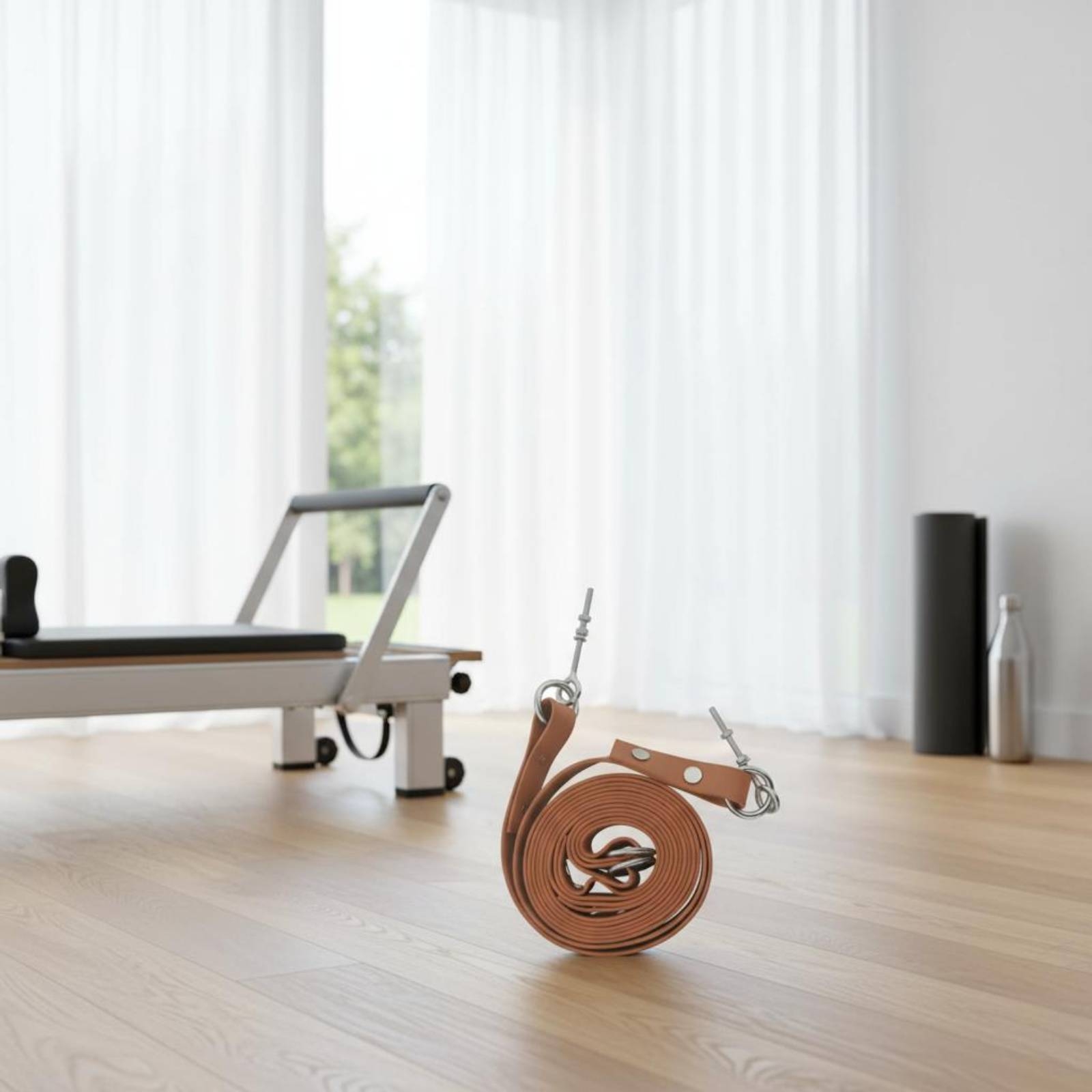 リフォーマーダブルループストラップ 快適なピラティスダブルル - Pilates & Yoga Tina Fehrenbach のレビューと価格