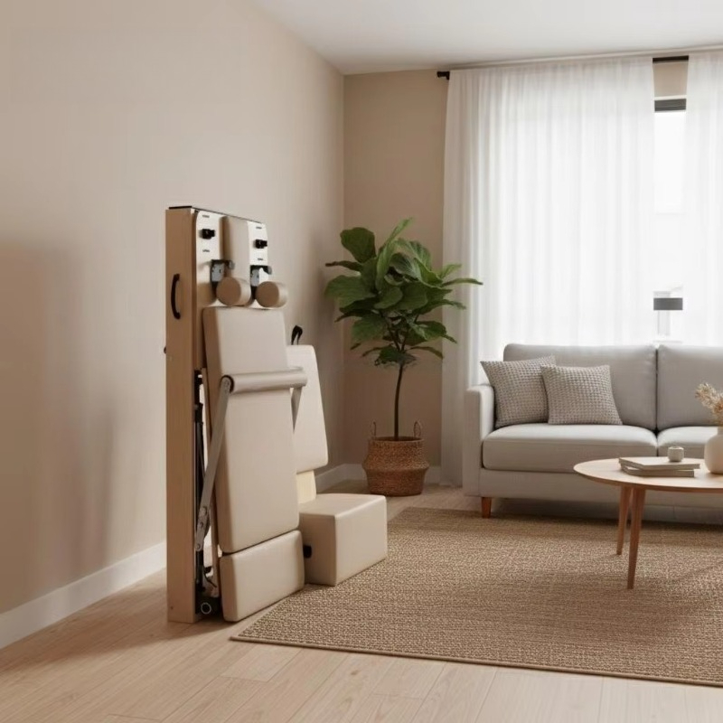 ホームジム機器 折りたたみ式 業務用スタジオマシン 木製ヨガ - Pilates Yoga Home のレビューと価格