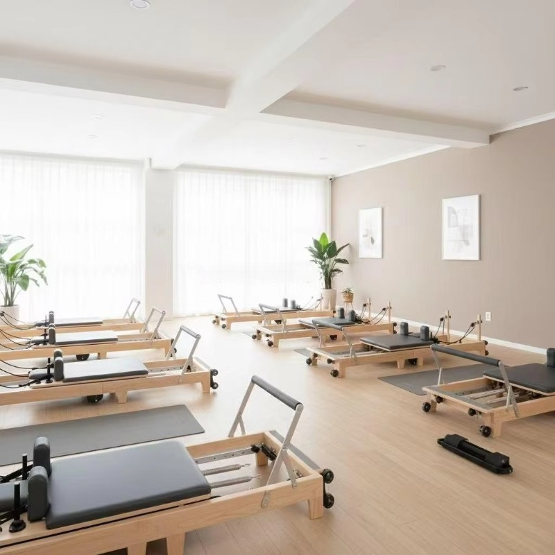 ホームジム機器 折りたたみ式 業務用スタジオマシン 木製ヨガ - Pilates Yoga Home のレビューと価格