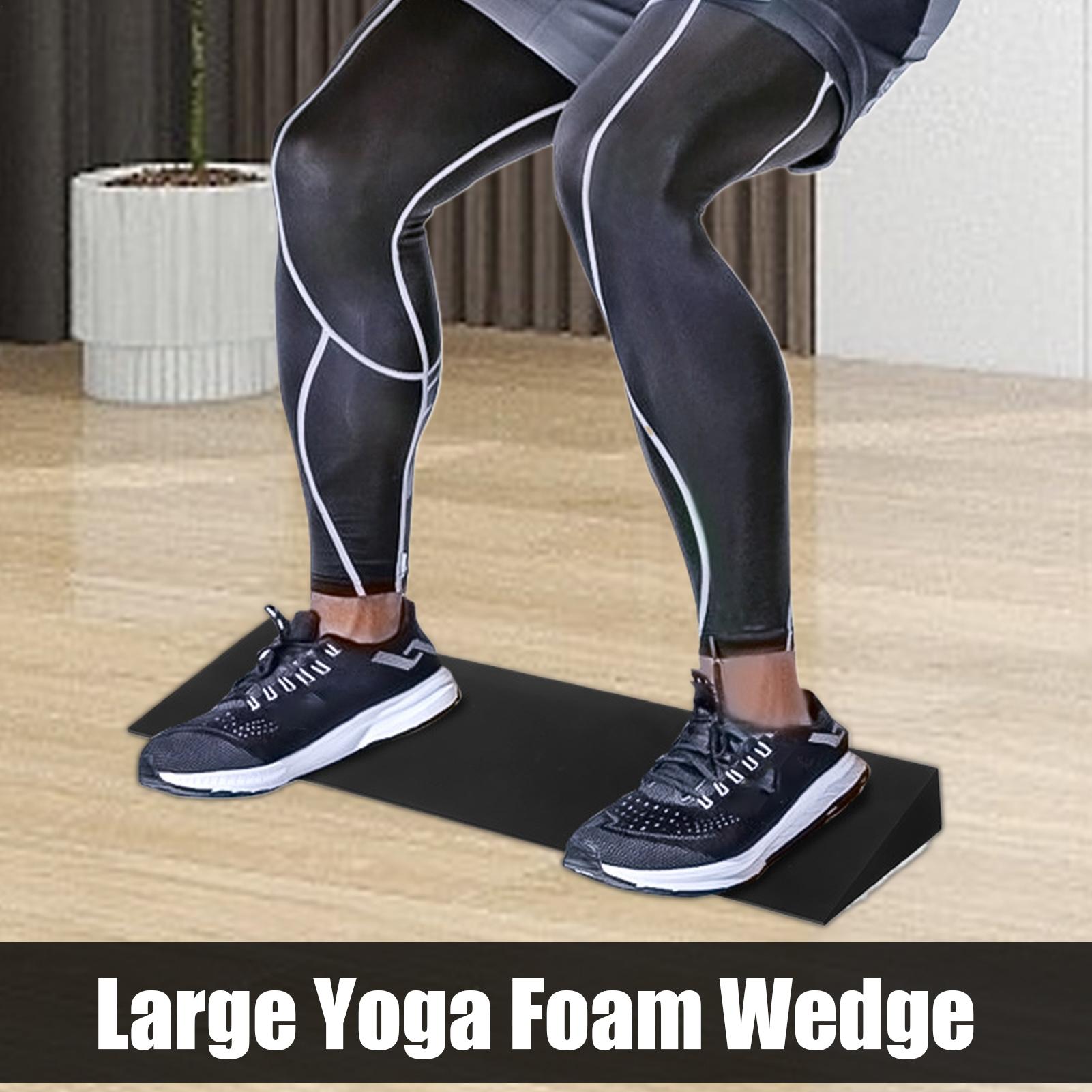 スクワットウェッジスラントボード ふくらはぎストレッチ＆ヒー - Pilates Yoga Block のレビューと価格