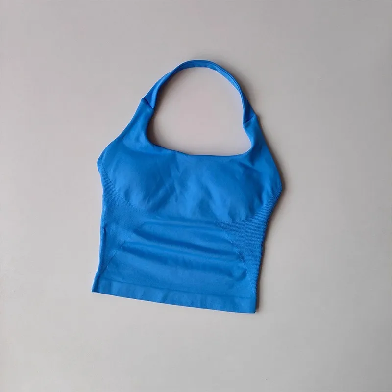 DenyfFitness ホルタートップ女性用ジム服取り外し - Pilates Yoga Clothes のレビューと価格