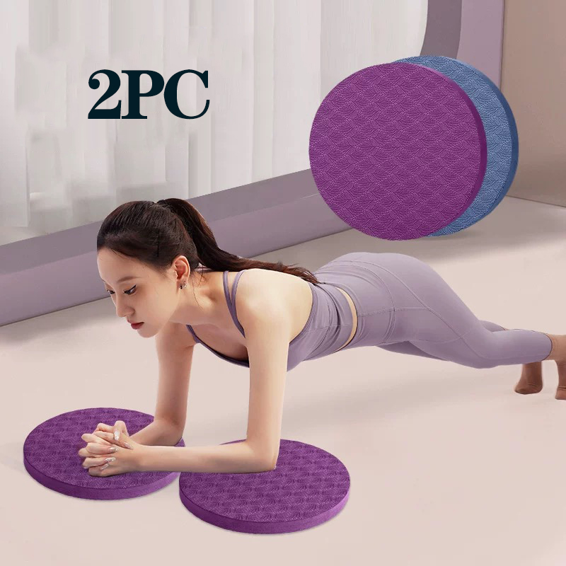 ヨガ膝パッド 2 パック ヨガ膝クッション 厚いエクササイズ - Pilates Yoga Knee Pads のレビューと価格