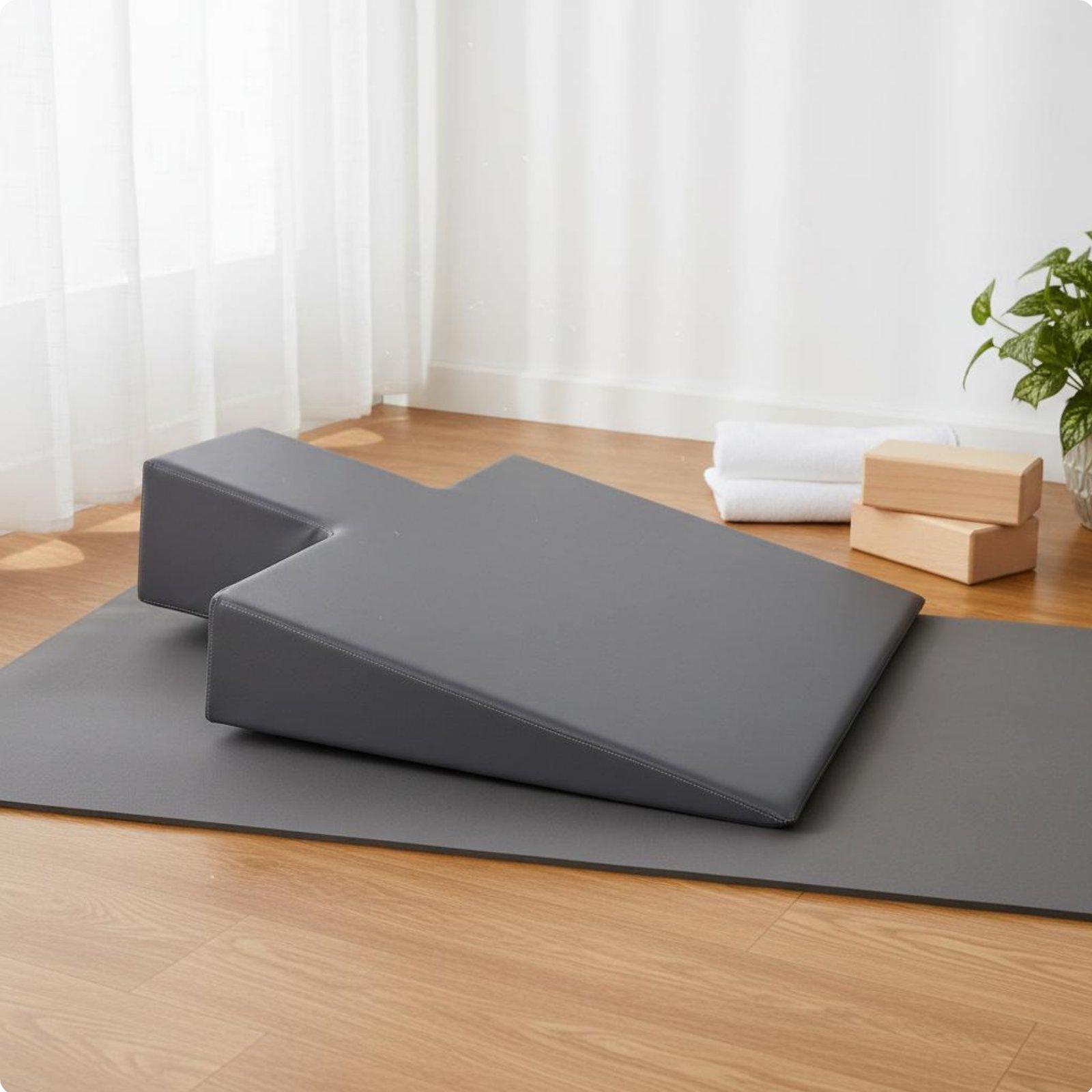 マタニティサポートクッション高密度フォームエクササイズピロー - Pilates & Yoga Tina Fehrenbach のレビューと価格