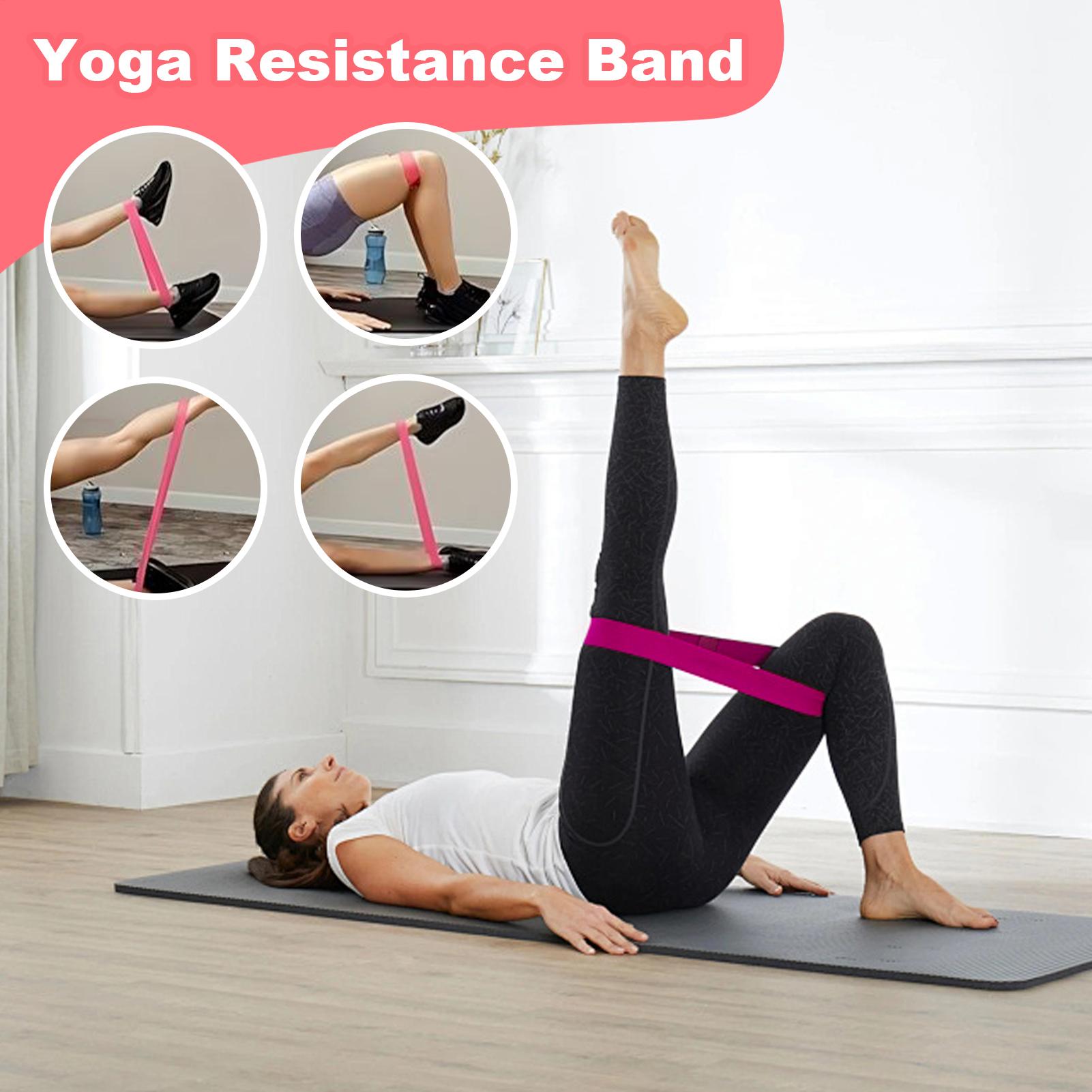 ヨガスポーツエクササイズ弾性フィットネスバンド、家庭用に最適 - Difference Pilates And Yoga のレビューと価格