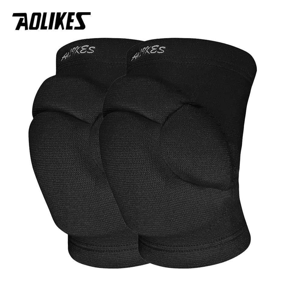 AOLIKES 1 ペアスポーツ肥厚膝パッドバレーボールエク - Pilates Yoga Knee Pads のレビューと価格