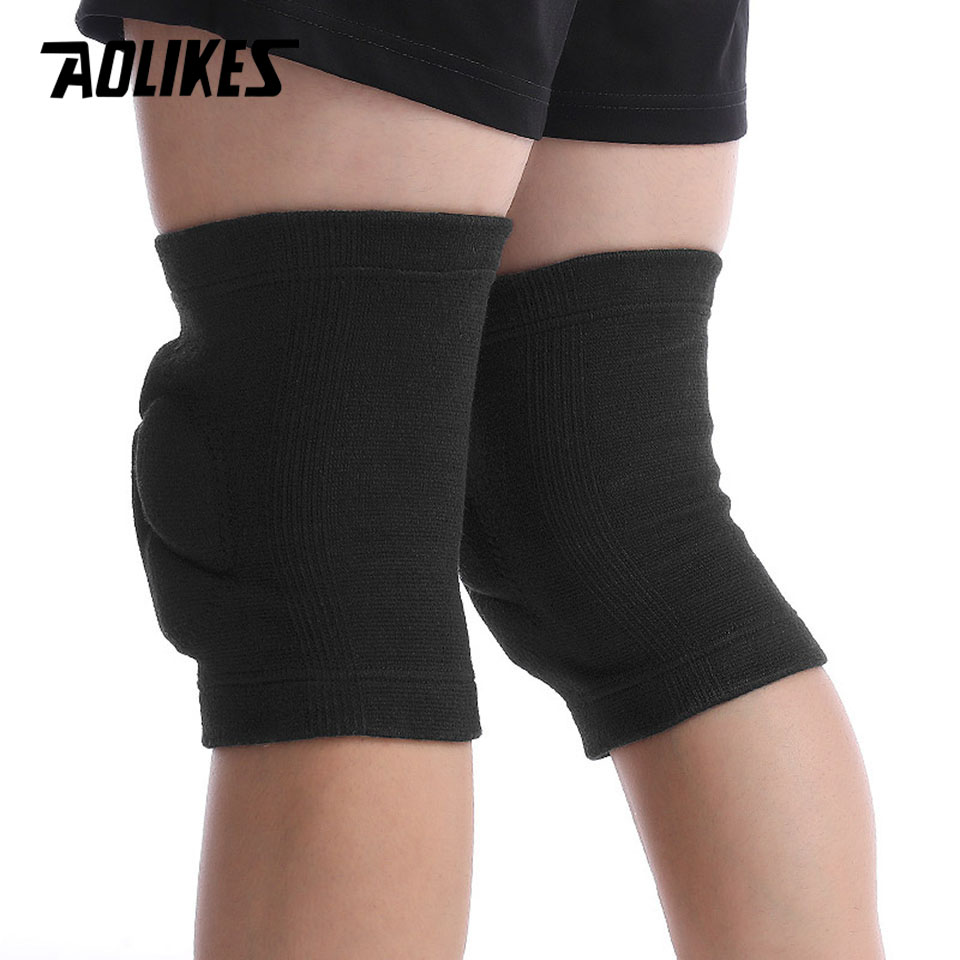 AOLIKES 1 ペアスポーツ肥厚膝パッドバレーボールエク - Pilates Yoga Knee Pads のレビューと価格