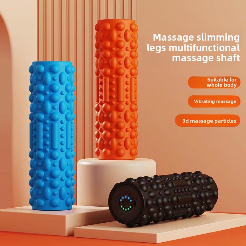 電動フォームローラー 筋肉リラックス 美脚 ランヤマッサージ - Pilates Yoga Block のレビューと価格