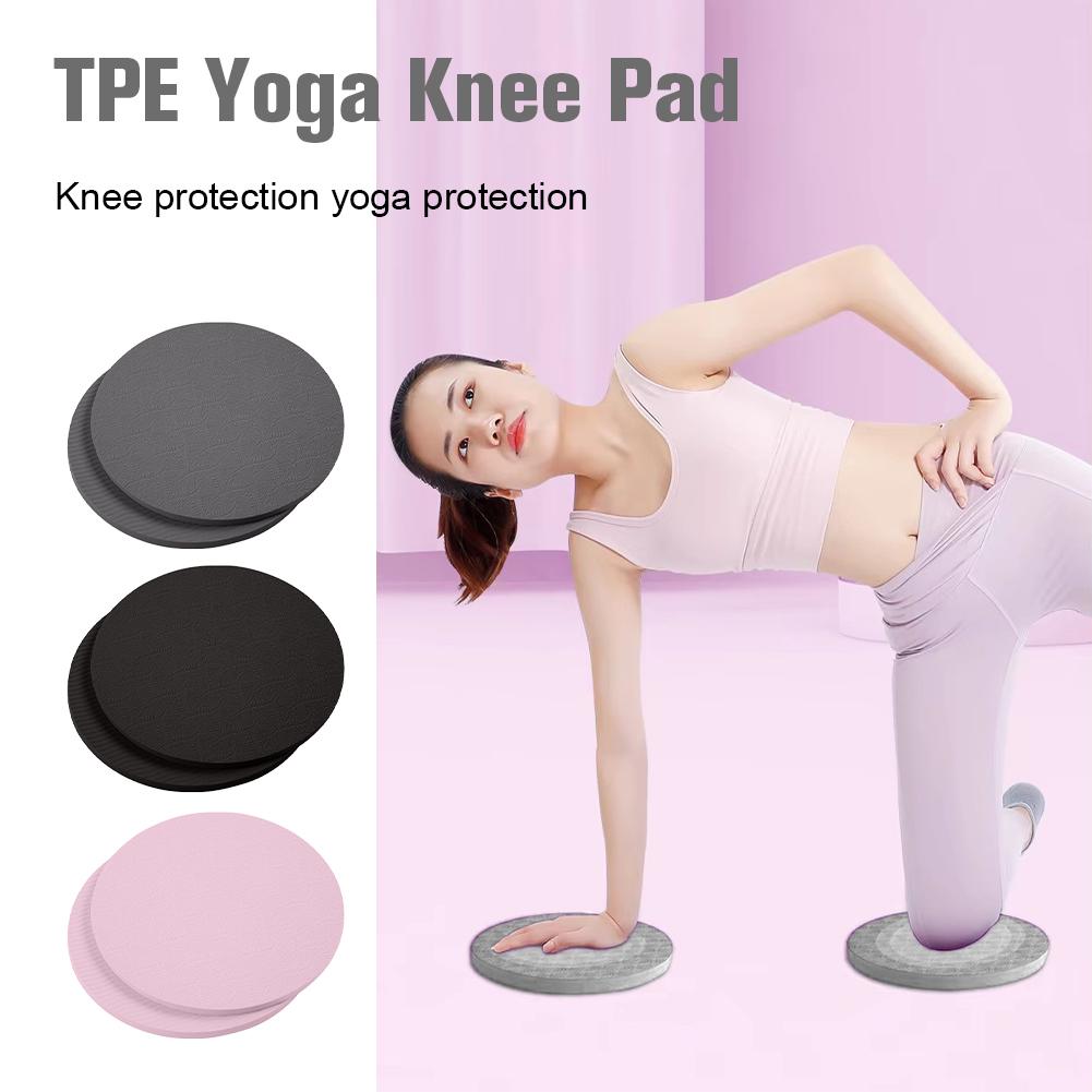 2パック ヨガ膝パッド 厚手 エクササイズクッション 膝 肘 - Pilates Yoga Knee Pads のレビューと価格