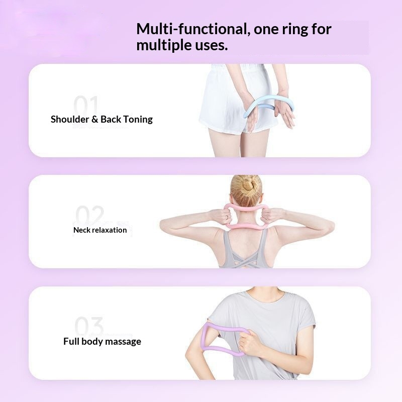 TPR Soft Yoga Ring, Multifunct - Pilates Yoga Tone のレビューと価格