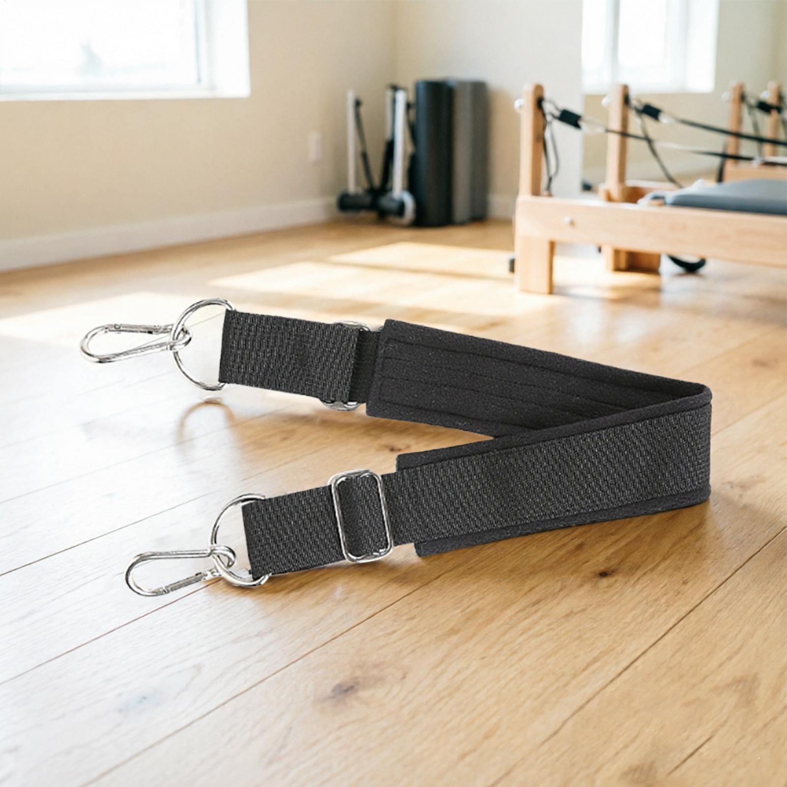 リフォーマーフットストラップ ダブルループ 厚手 滑り止め  - Pilates & Yoga Tina Fehrenbach のレビューと価格